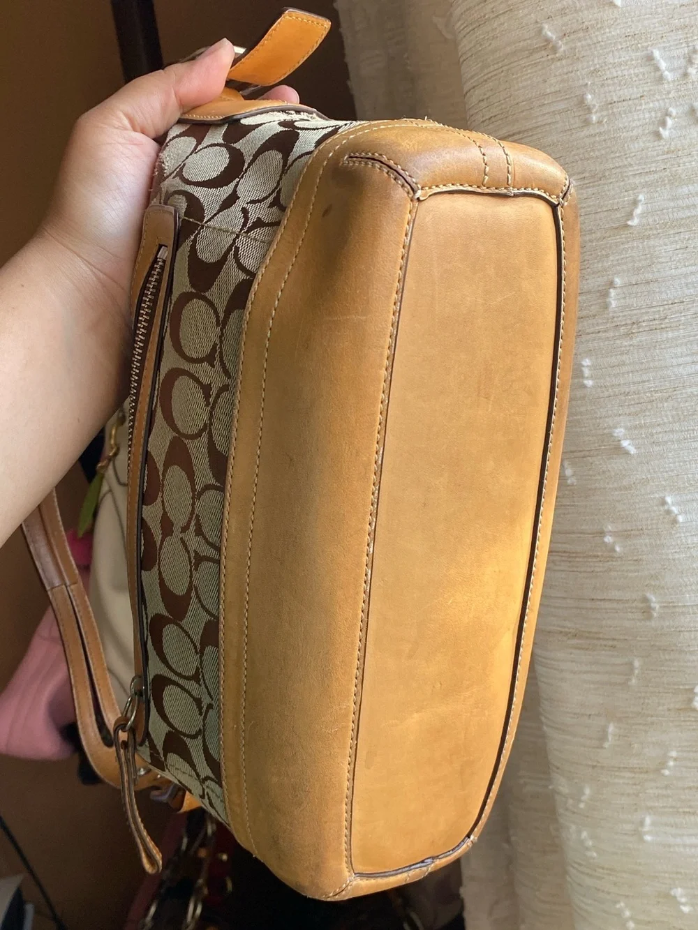 Coach East West Duffle shoulder bag